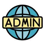 ADMIN to us company icon